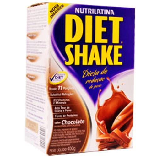 DIET SHAKE NUTRILATINA CHOCOLATE 400G