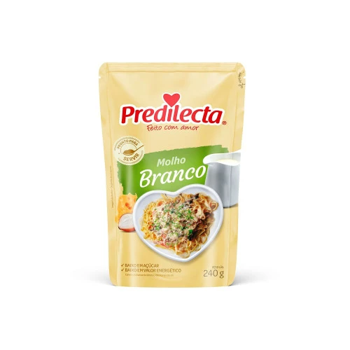 MOLHO PRONTO PREDILECTA 240G BRANCO