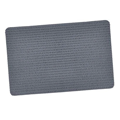 TAPETE PANOSUL CAPACHO LISO CINZA 40X60CM