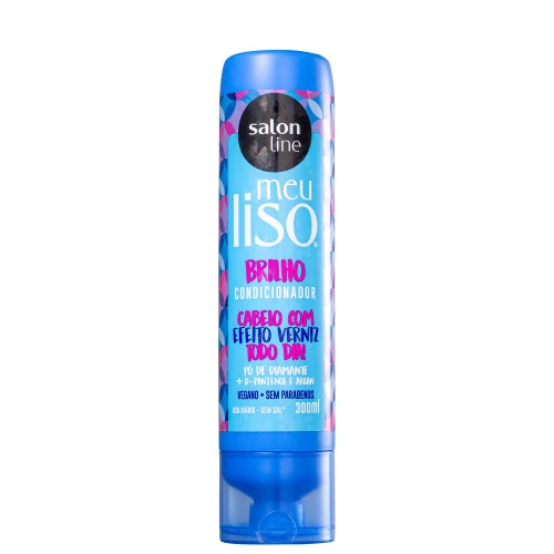 CONDICIONADOR MEU LISO BRILHO SALON LINE 300ML