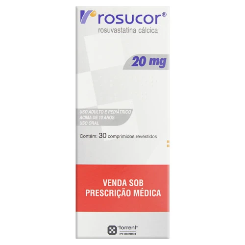 ROSUCOR 20MG TORRENT PHARMA CAIXA 30 COMPRIMIDOS REVESTIDOS