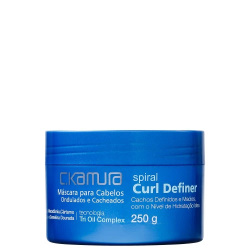 C KAMURA SPIRAL CURL DEFINER MÁSCARA CAPILAR 250G