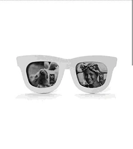 PORTA RETRATO LUDI DUPLO OCULOS ROSA