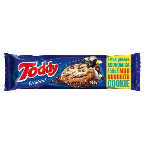 COOKIE BAUNILHA TODDY 150G GOTAS DE CHOCOLATE