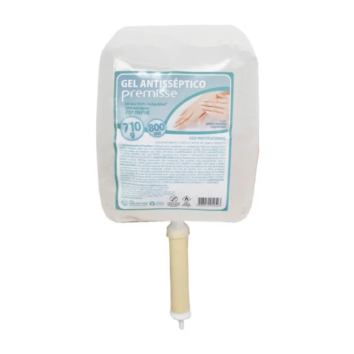 ALCOOL GEL PREMISSE ANTISSEPTICO PARA MAOS REFIL 710G