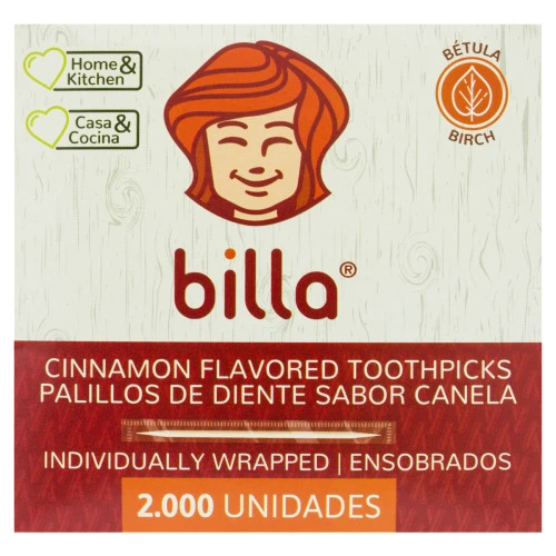 PALITO DE DENTE CANELA BILLA 2 000 UNIDADES
