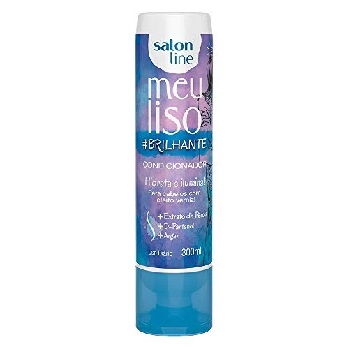 CONDICIONADOR SALON LINE MEU LISO BRILHANTE FRASCO 300ML