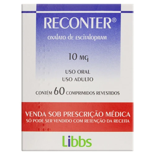 RECONTER 10MG LIBBS CAIXA 60 COMPRIMIDOS REVESTIDOS
