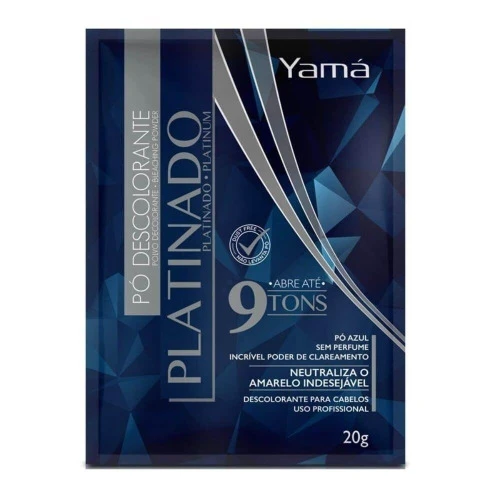 PÓ DESCOLORANTE YAMA  PLATINADO 20G (ESPECIAL)