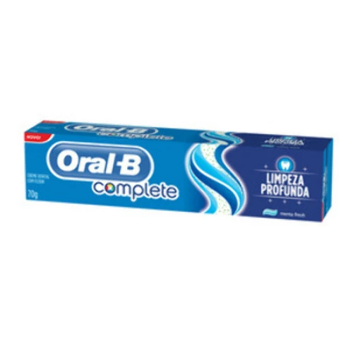 CREME D ORAL B PLUS MENTA REFR LV3 COM 20 DESC
