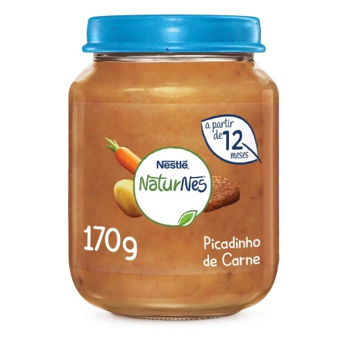 PAPINHA NATURNES NESTLÉ PICADINHO DE CARNE 170G