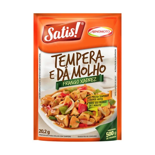 TEMPERO SATIS PRATOS INCRÍVEIS FRANGO XADREZ