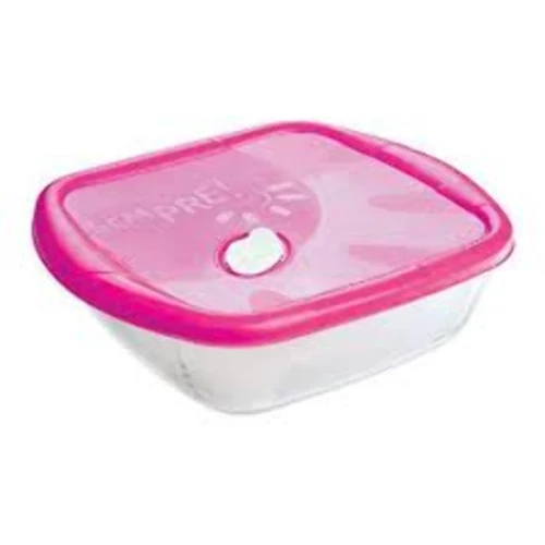 ASSADEIRA QUADRADA COM TAMPA NADIR 2 4LTS