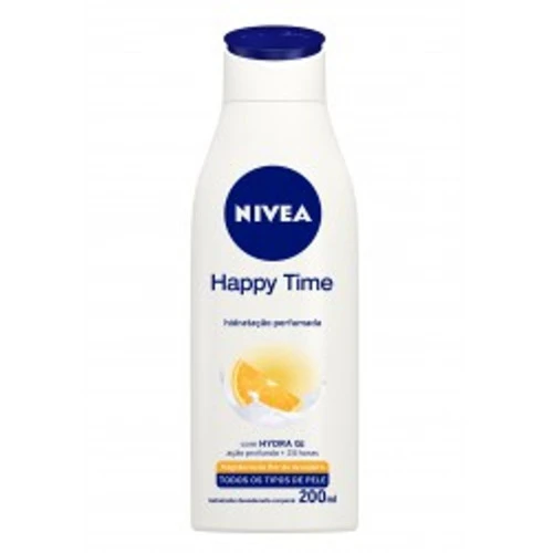 LOÇÃO HIDRATANTE NIVEA HAPPY TIME 200ML
