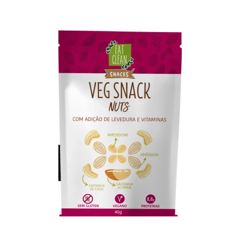 VEG SNACK NUTS EAT CLEAN 40G