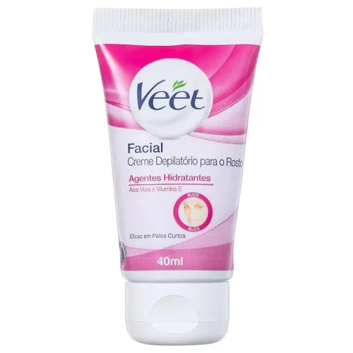 CREME DEPILATÓRIO FACIAL VEET BISNAGA 40ML