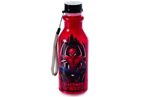 GARRAFA RETRÔ HOMEM ARANHA VERMELHA 500ML