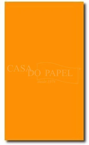 PAPEL VERNIZ ESPELHO 50X60 LARANJA V M P MULTICOR PACOTE DE 40