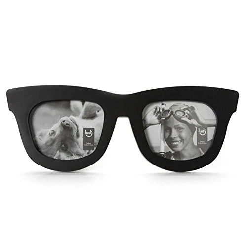 PORTA RETRATO LUDI DUPLO OCULOS PRETO