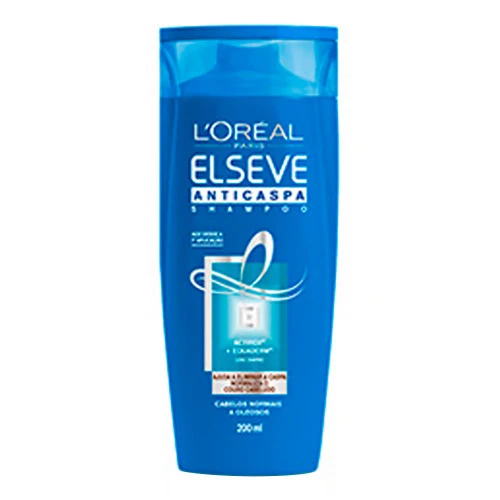 SHAMPOO ELSEVE ANTI CASPA CABELOS NORMAIS E OLEOSOS 200ML LOREAL PARIS