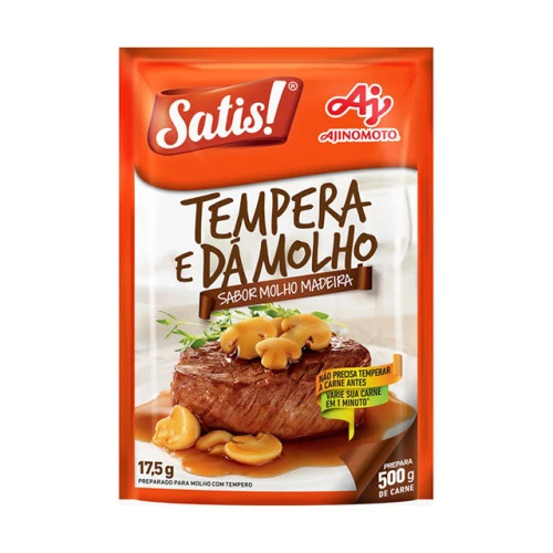 TEMPERO SATIS PRATOS INCRÍVEIS MOLHO MADEIRA