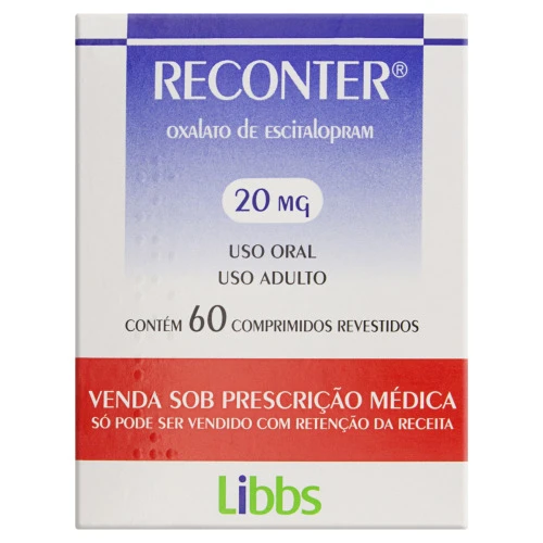 RECONTER 20MG LIBBS CAIXA 60 COMPRIMIDOS REVESTIDOS
