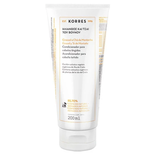 KB COND KORRES GIRASSOL E CHÁ DE MONTANHA 200ML