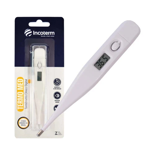 TERMÔMETRO CLÍNICO DIGITAL INCOTERM TERMO MED