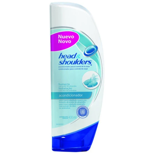 CONDICIONADOR ANTICASPA HEAD SHOULDERS HIDRATAÇÃO FRASCO 400ML
