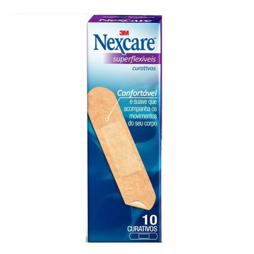 CURATIVOS SUPERFLEXÍVEIS NEXCARE 10 UNIDADES
