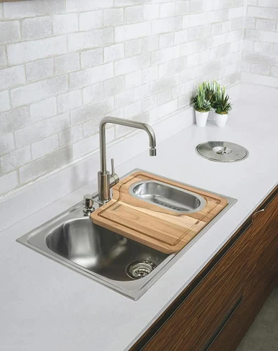 CESTO COADOR EM AÇO INOX TRAMONTINA