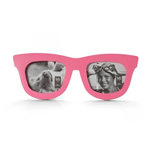 PORTA RETRATO LUDI DUPLO OCULOS BRANCO