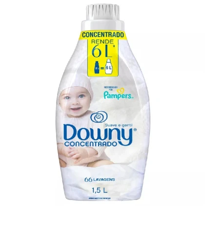 AMACIANTE DE ROUPA CONCENTRADO SUAVE E GENTIL DOWNY FRASCO 1 5L