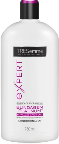 TRESEMME CONDICIONADOR BLINDAGEM PLATINUM PARA REPARAÇÃO E PROTEÇÃO 750ML