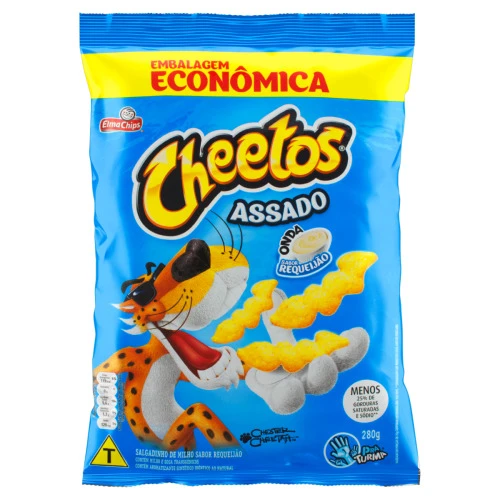 SALGADINHO ELMA CHIPS CHEETOS 280GR REQUEIJAO