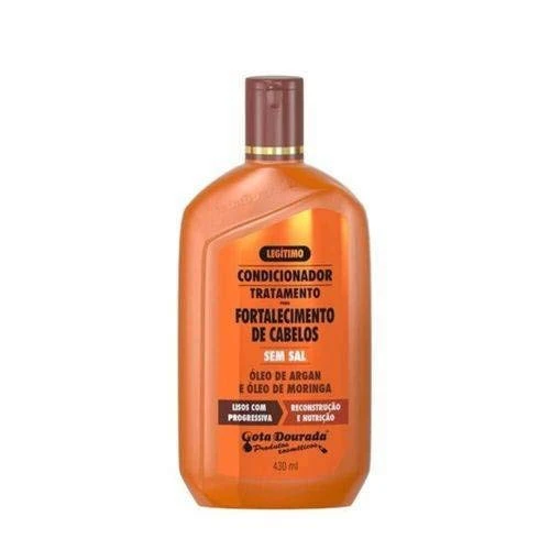 SHAMPOO USO DIÁRIO GOTA DOURADA 430ML LISOS PROGRESSIVA UNIT