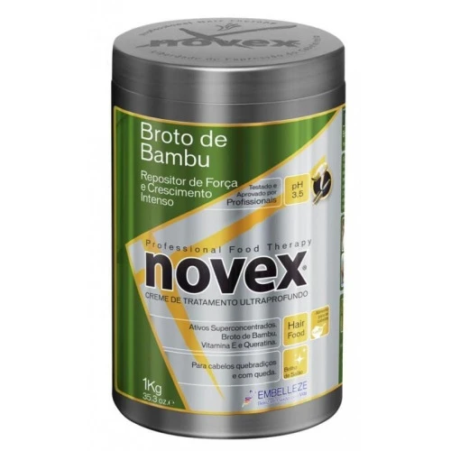 CREME DE TRATAMENTO NOVEX BROTO DE BAMBU 400G