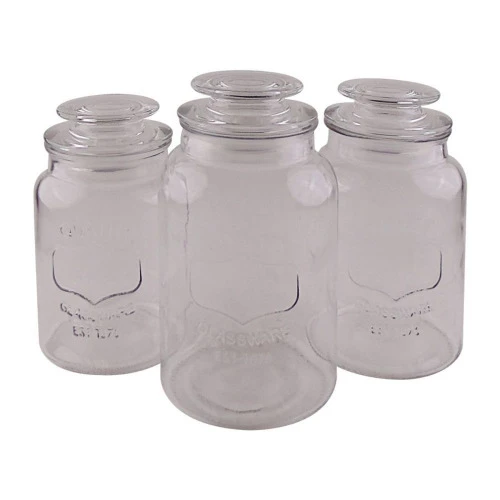 JOGO C A COM 3 POTES PARA MANTIMENTOS