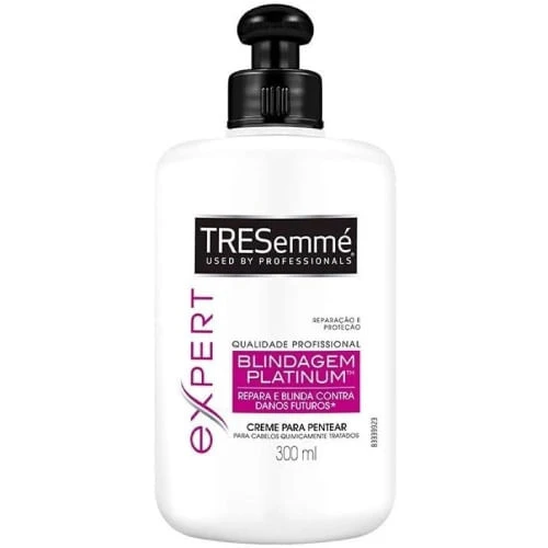 CREME PARA PENTEAR TRESEMMÉ BLINDAGEM PLATINUM 300ML