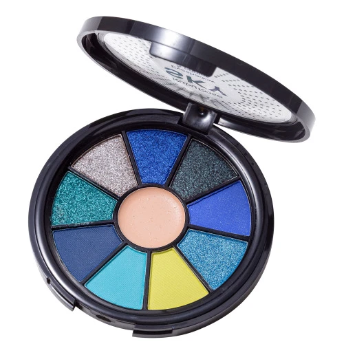 MINI PALETA SKY DE 9 SOMBRAS COM PRIMER RUBY ROSE