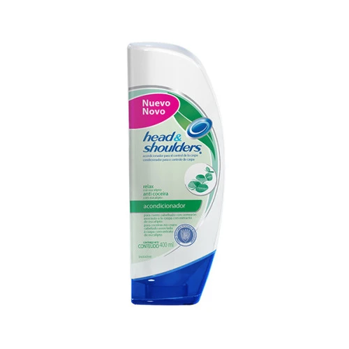 CONDICIONADOR ANTICASPA HEAD SHOULDERS ANTICOCEIRA FRASCO 400ML