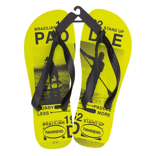 SANDÁLIA AMARELA NEON TOP ATHLETIC HAVAIANAS Nº 43 44