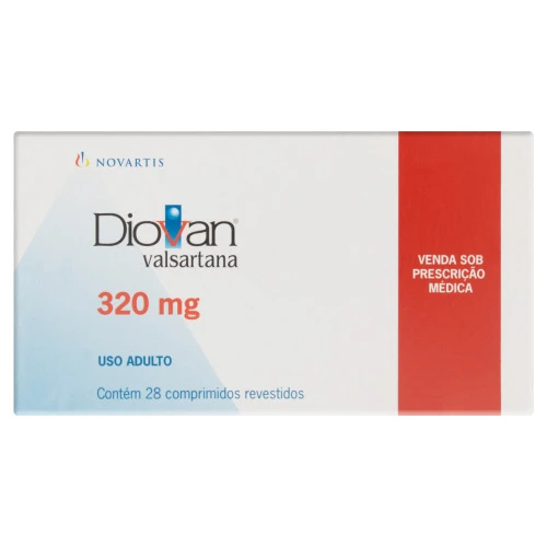 DIOVAN 320MG NOVARTIS CAIXA 28 COMPRIMIDOS REVESTIDOS