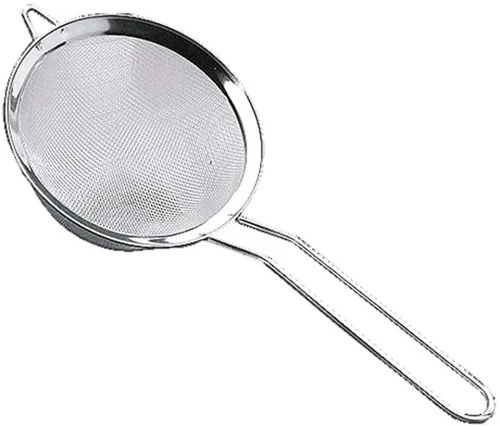 PENEIRA BRINOX EM AÇO INOX LINHA TOP PRATIC BRINOX CROMADO 14 CM