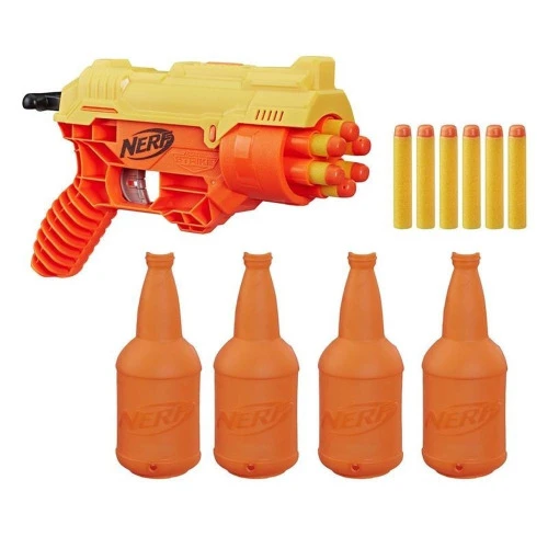 NERF ALPHA STRIKE COBRA RC-6 KIT COM ALVOS E7858 - HASBRO