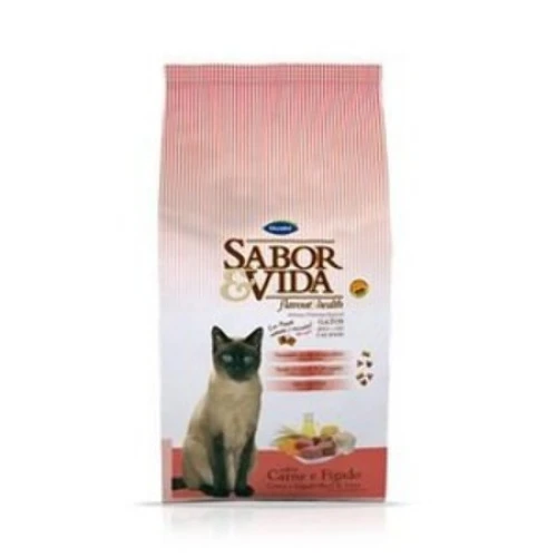 SABOR E VIDA PACOTE CARNE E FÍGADO ADULTOS
