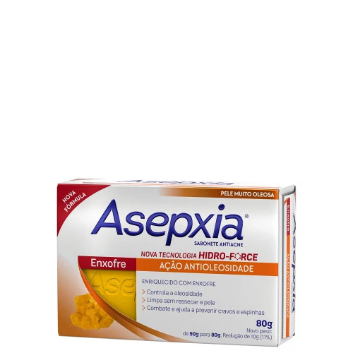 SABONETE DE ENXOFRE ANTIOLEOSIDADE ANTIACNE