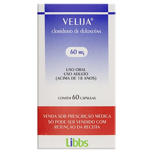 VELIJA 60MG LIBBS CAIXA 60 CÁPSULAS