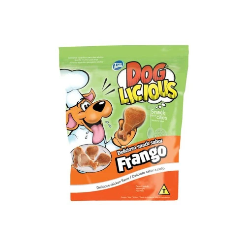 PETISCO DOG LICIOUS FRANGO 80GR