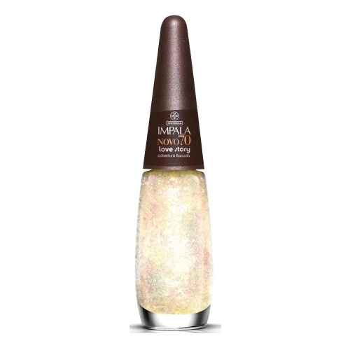 ESMALTE IMPALA NOVO 70 FLOCADO LOVE STORY 7 5ML